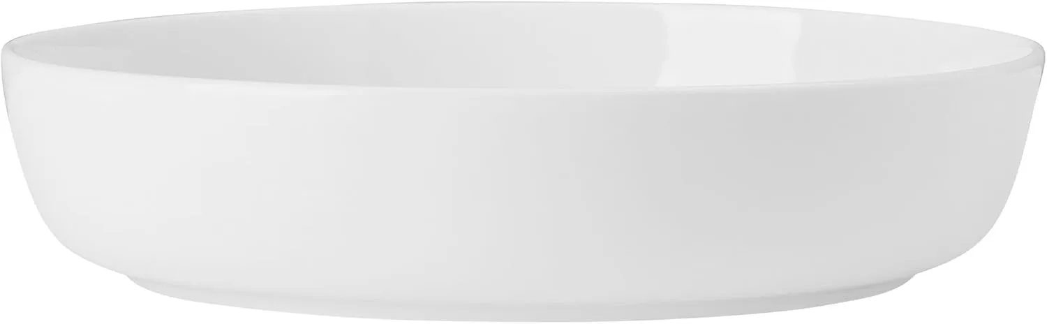 Mikasa Delray Bone China Lightweight Chip Resistant 9 Piece Dinnerware Bowl Set, Service for 3, White