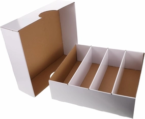 Milisten Game Card Holder With Compartments: Trading Card Sorting Box Dividers Portable Cardboard Collector For Storage And Organization