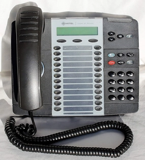 Mitel 5324 IP Phone Part number 50005664 Telephone, Black