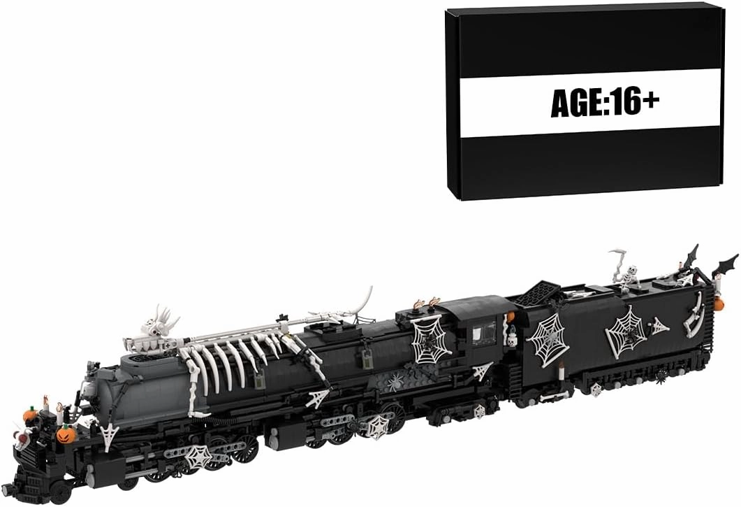 MOC-89126 1/40 Scale Halloween Celebration Pack for Union Pacific 4014 Big Boy Train(327PCS)