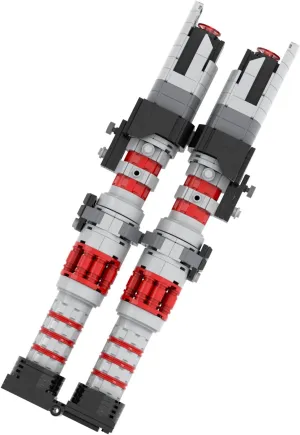 MOOXI-MOC Space Wars Rey Skywalker Lightsaber Hilt Building Set,Creative Architectural Kit for Boys(463pcs)