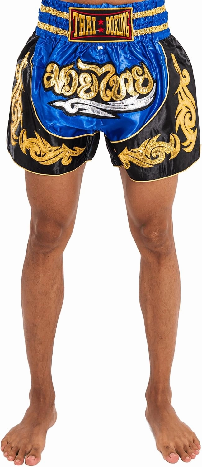 Muay Thai Shorts for Men Women Slim Cut MMA Boxing Shorts Training Kickboxing Clothing Martial Arts Trunks