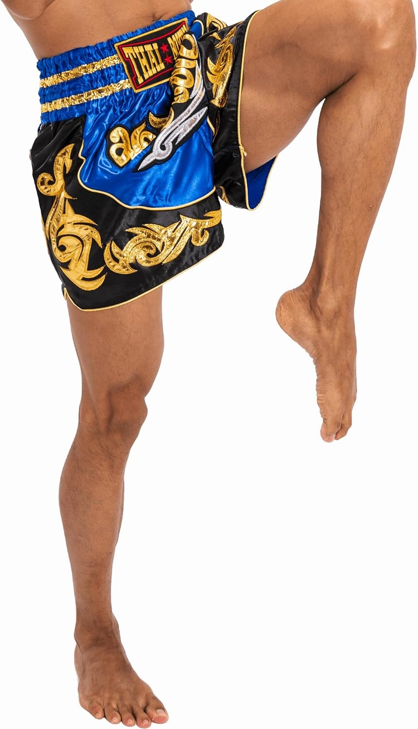 Muay Thai Shorts for Men Women Slim Cut MMA Boxing Shorts Training Kickboxing Clothing Martial Arts Trunks