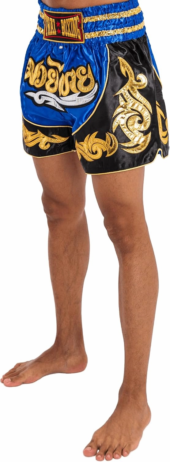 Muay Thai Shorts for Men Women Slim Cut MMA Boxing Shorts Training Kickboxing Clothing Martial Arts Trunks