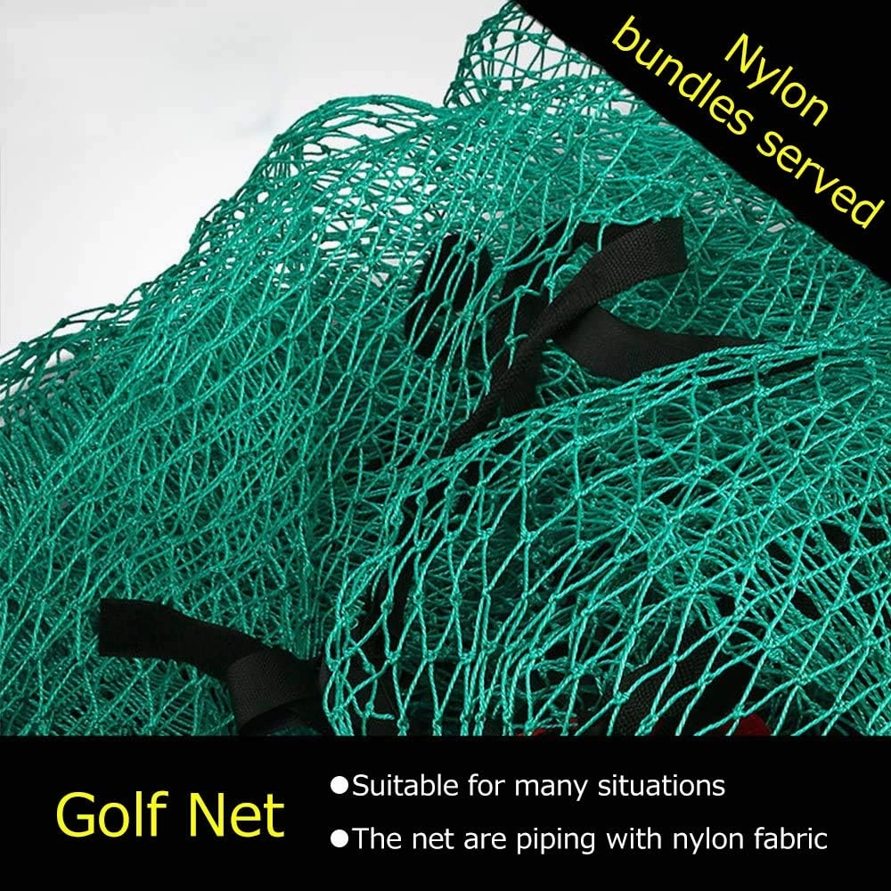 Multifunction Golf Ball Netting Impact Golf Barrier Net Practice Hitting Net for Indoor or Outdoor Use 10 x 3 Ft- 10x 30 Ft