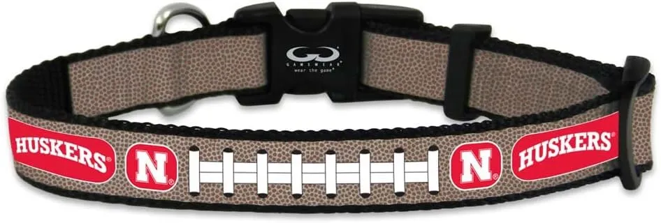 NCAA Nebraska Cornhuskers Reflective Football Collar