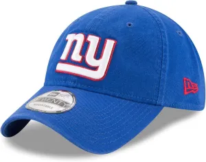 New Era NFL Core Classic 9TWENTY Team Color Adjustable Hat Cap One Size Fits All