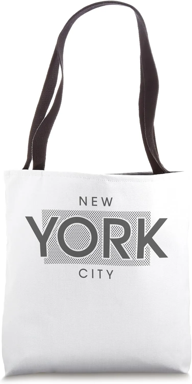 New York City NYC 5 Boroughs Big Apple Skyline ZOO York Tote Bag