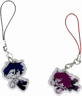 New 2026 Unisex Game Dead Plate Rody Cosplay 2 Pcs/Set Key Chain Rope Phone Keychain Couple Acrylic Keyring Bag Pendant Accessories Jewelry Fashion Trendy Creative Gift For Women And Men