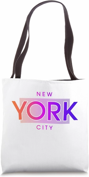 New York City NYC 5 Boroughs Big Apple Skyline ZOO York City Tote Bag