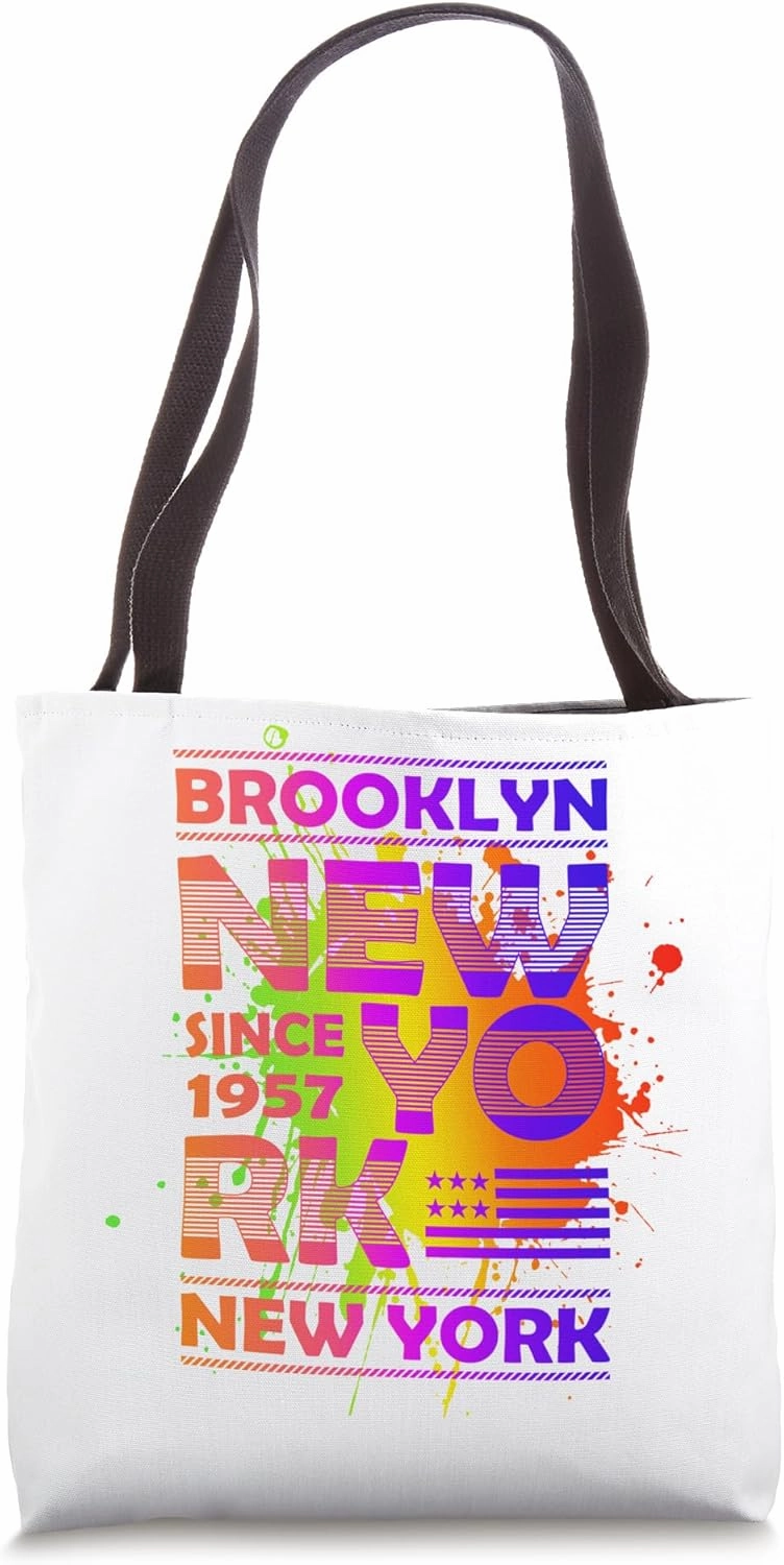 New York City NYC 5 Boroughs Big Apple Skyline ZOO York City Tote Bag