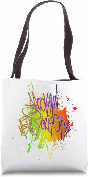New York City NYC 5 Boroughs Big Apple Skyline ZOO York City Tote Bag