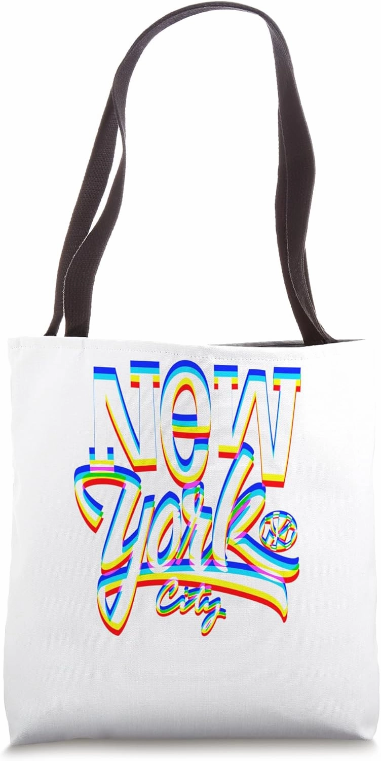New York City NYC 5 Boroughs Big Apple Skyline ZOO York Tote Bag