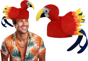 Nicky Bigs Novelties Adult Funny Plush Animal Hat Bird Themed Headwear Events Hilarious Costume for Men, Women & Teens