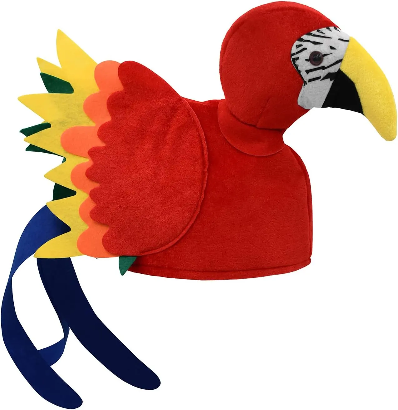 Nicky Bigs Novelties Adult Funny Plush Animal Hat Bird Themed Headwear Events Hilarious Costume for Men, Women & Teens