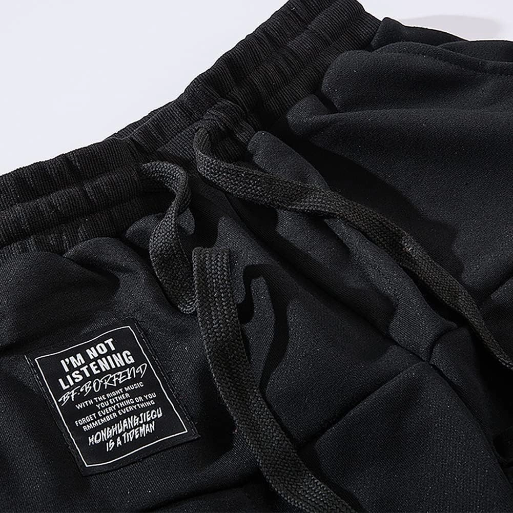 Niepce Inc Men's Japanese Streetwear Jogger Pants for Men