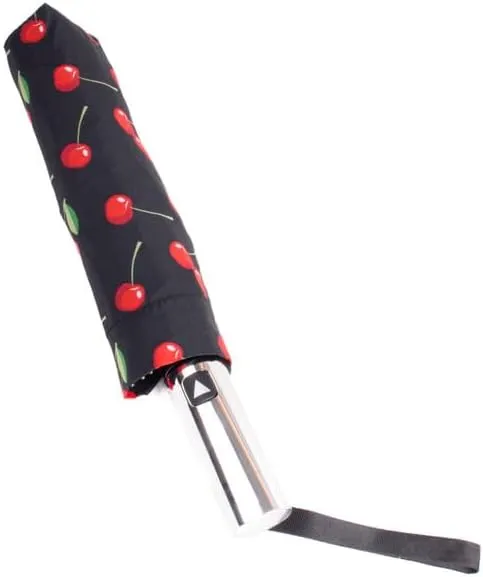 Nollia Windproof Automatic Travel Umbrella, Compact Portable with Reinforced Ribs for Sun & Rain