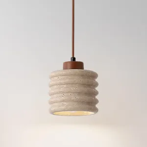 Nordic Natural Stone Pendant Light Kitchen Island Over Sink Single Marble Ceiling Hanging Lamp Travertine Farmhouse Modern Vintage Small Chandelier for Kitchen Island Bedside Dining Room Hallway