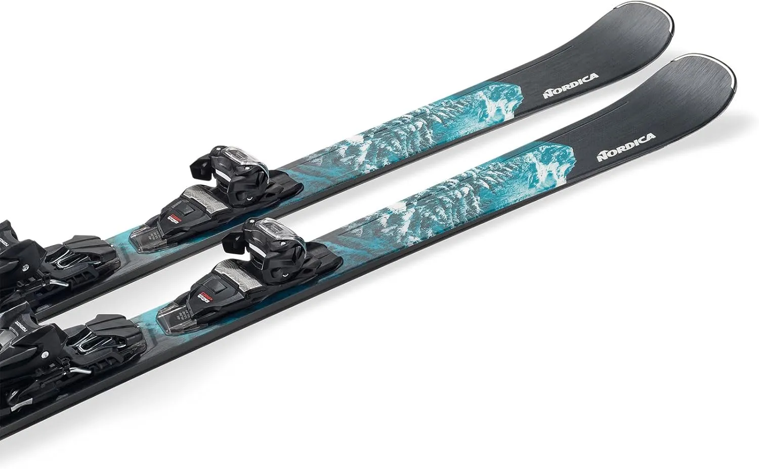 Nordica Women's Wild Belle 78 CA Stable Durable Maneuverable All Mountain Alpine Snow Skis with TP2 Compact 10 FDT Bindings