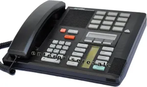 Nortel/Meridian M7310 PBX Black 4-7 Line Telephone with Speaker (Norstar NT8B20)