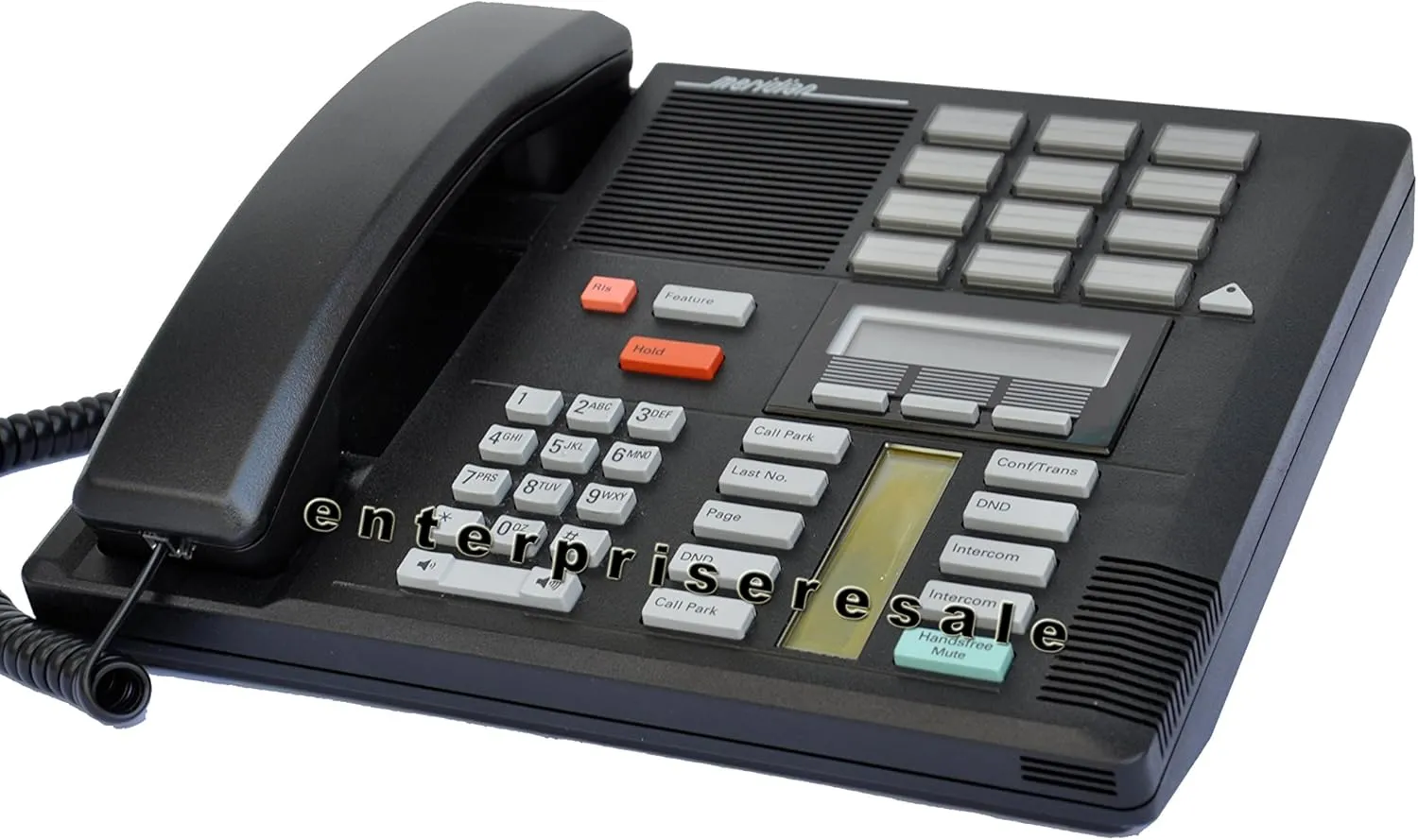 Nortel/Meridian M7310 PBX Black 4-7 Line Telephone with Speaker (Norstar NT8B20)