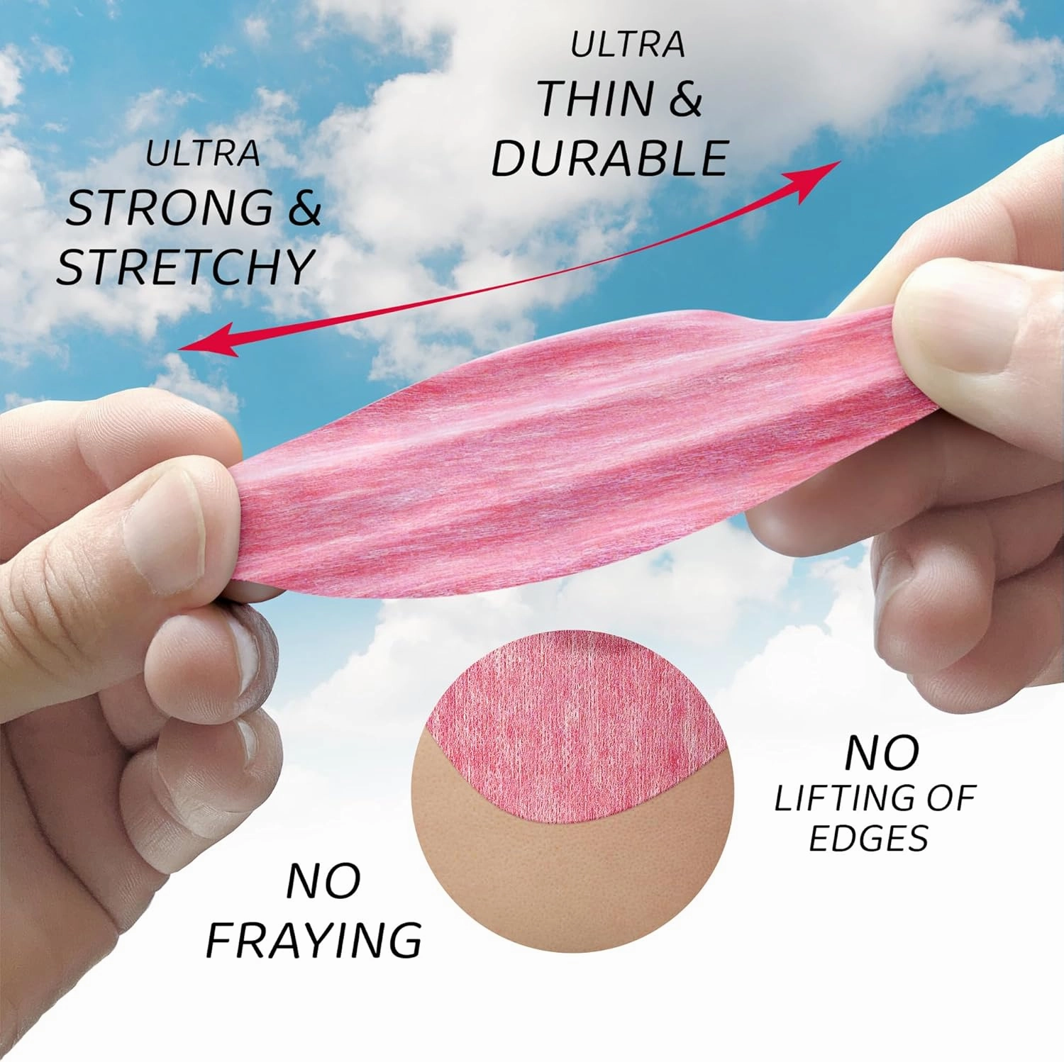 Not Just A Patch Freestyle Libre 2 Covers (20 Pack) - Thin, Strong and Light, Ultra-Long 14 Day Adhesion - Durable Lingo CGM & Libre 2 Sensor & Protector Patches - Pink