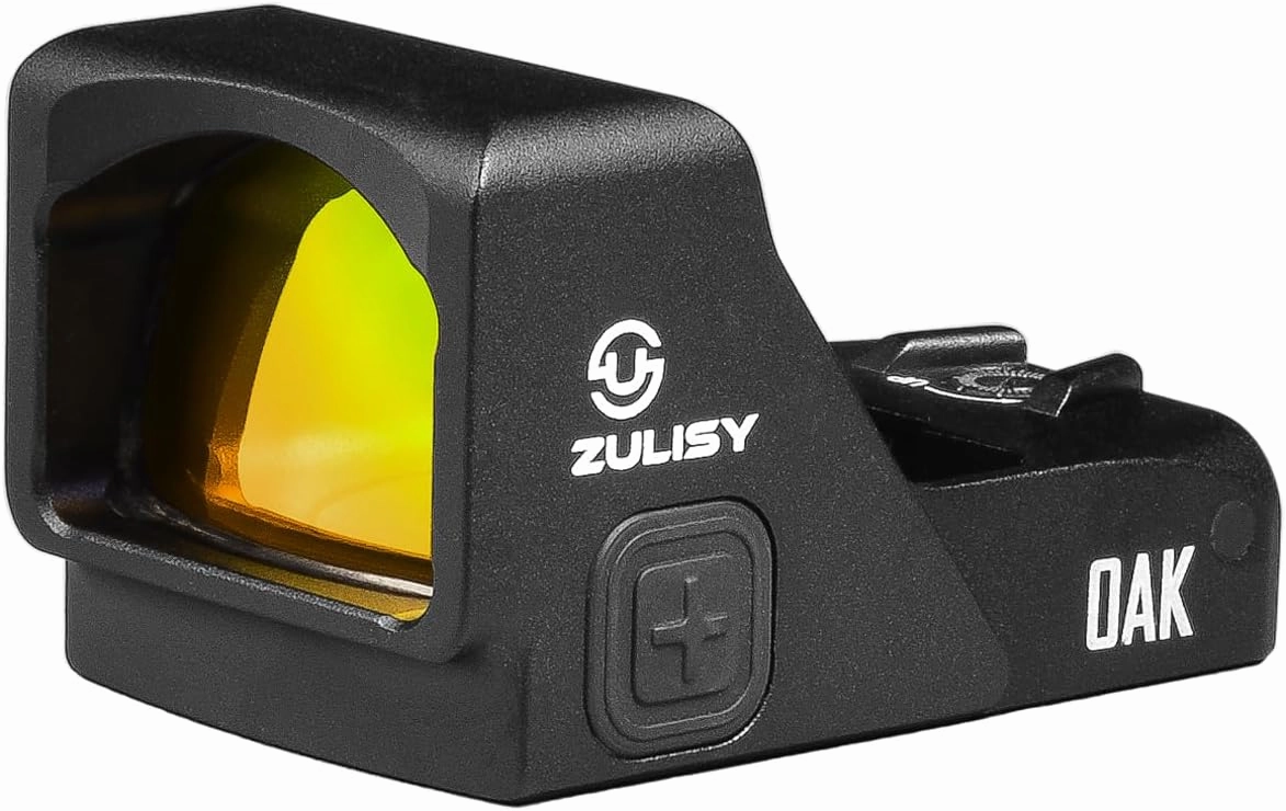 Oak 3 MOA Micro Red Dot Sight for RMR Footprint Full-Size EDC Pistol, 1x24mm Lens, Shake Awake, Tactical Hunting Open Reflex Optic for Rifle Shotgun Picatinny Mount, Rugged Durable Aluminum