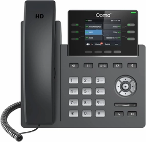 Ooma Provisioned 2613 IP Office Phone. Works Ony with Ooma Office Cloud-Based VoIP Phone Service with Virtual Receptionist, Desktop and Mobile app, Videoconferencing. Subscription Required.