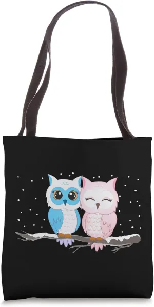 Owl Lovers night, moon, crook, tribals, tropics Owl Tote Bag