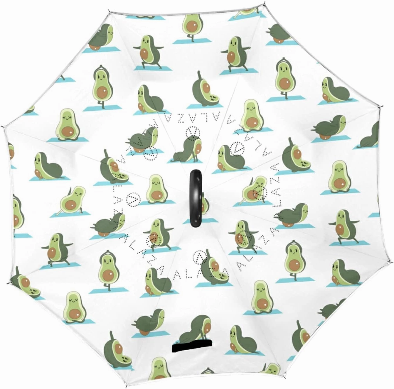 Oyihfvs Double Layer Inverted Umbrella, With C-Shaped Handle Windproof UV Proof Durable Parasol, For Men Women Outdoor Folding Rain Sun