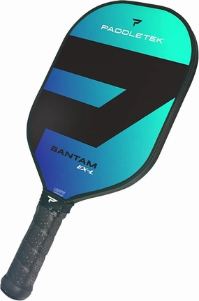 Paddletek Bantam EX-L Pickleball Paddle | Professional Pickleball Paddles with Honeycomb Core, Polycarbonate Surface, Bantom PolyCore & High Tack Performance Grip | USAPA Approved