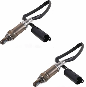 Pair Downstream O2 Oxygen Sensor for BMW 545i 645Ci 745i 745Li 760i 760Li Alpina M5 M6 X5