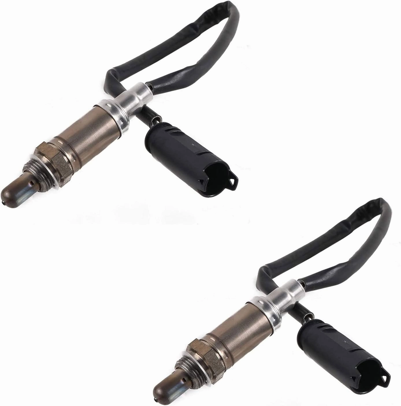 Pair Downstream O2 Oxygen Sensor for BMW 545i 645Ci 745i 745Li 760i 760Li Alpina M5 M6 X5