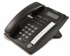Panasonic KX-T7736B 24 Button Advanced Hybrid Speakerphone Black (Refurbished)