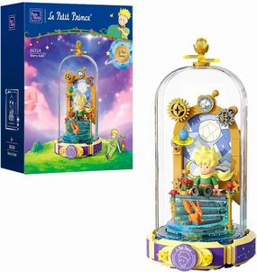 PANTASY Le Petit Prince Starry Gate Building Block Set – Creative DIY Model with Minifigure & Dust Cover Gift Adults and Kids Premium Building Blocks for Home Decor