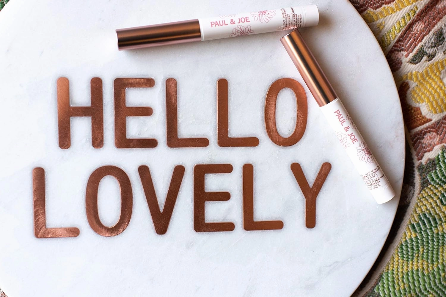 Paul & Joe Lip Crayon - Smooth Application and a Matte Finish - Made with Shea Butter, Jojoba Oil, and Macadamia Nut Oil - Un Calin