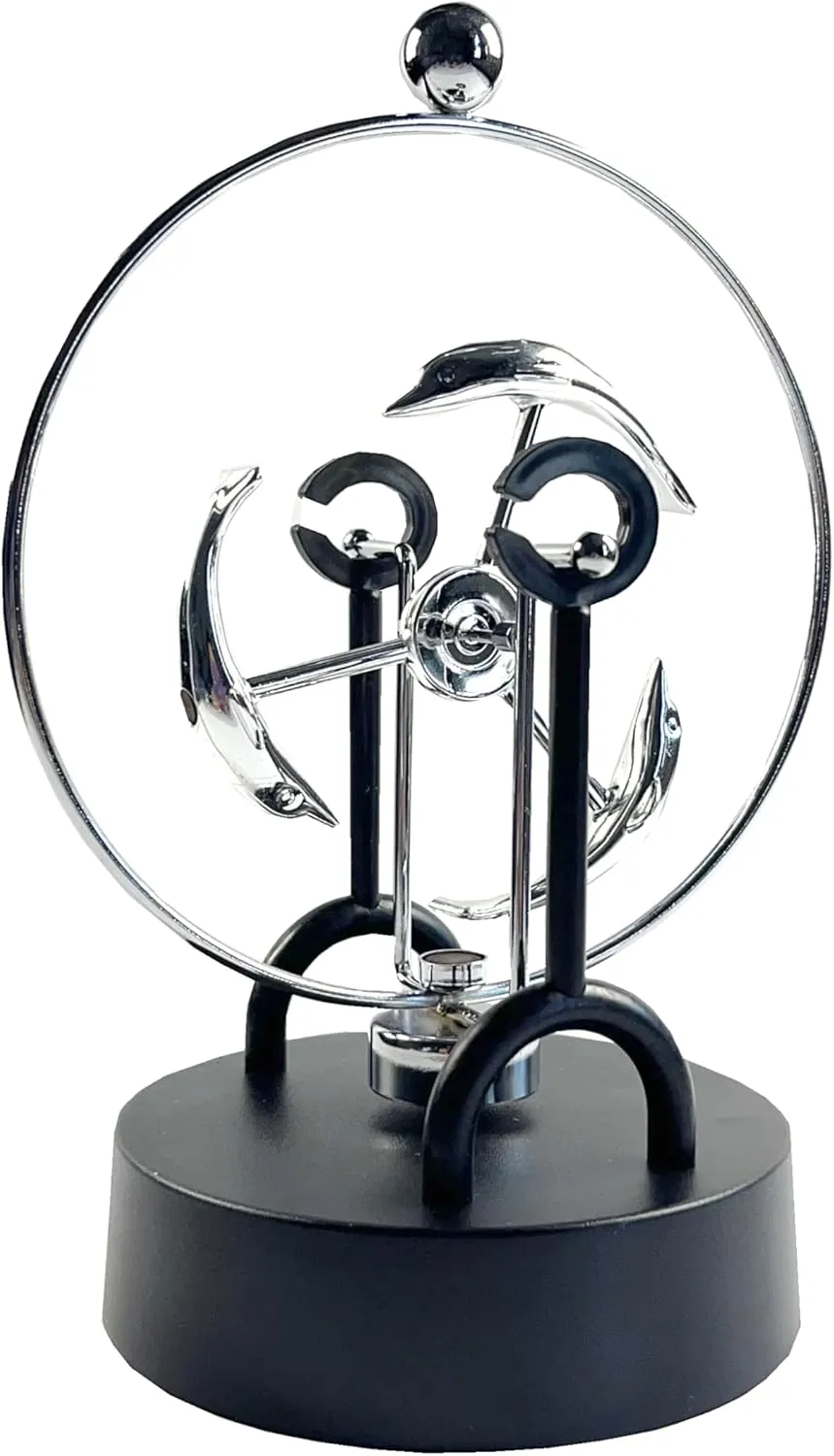Perpetual Motion Kinetic Art Swing Physics Mechanics Balance Physics Desk Home Decor FN27