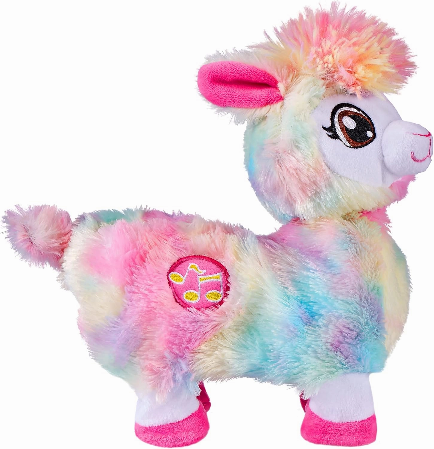 Pets Alive Rainbow Bonnie The Booty Shakin Llama Battery-Powered Dancing Robotic Toy by ZURU, 1 Count (Pack of 1)