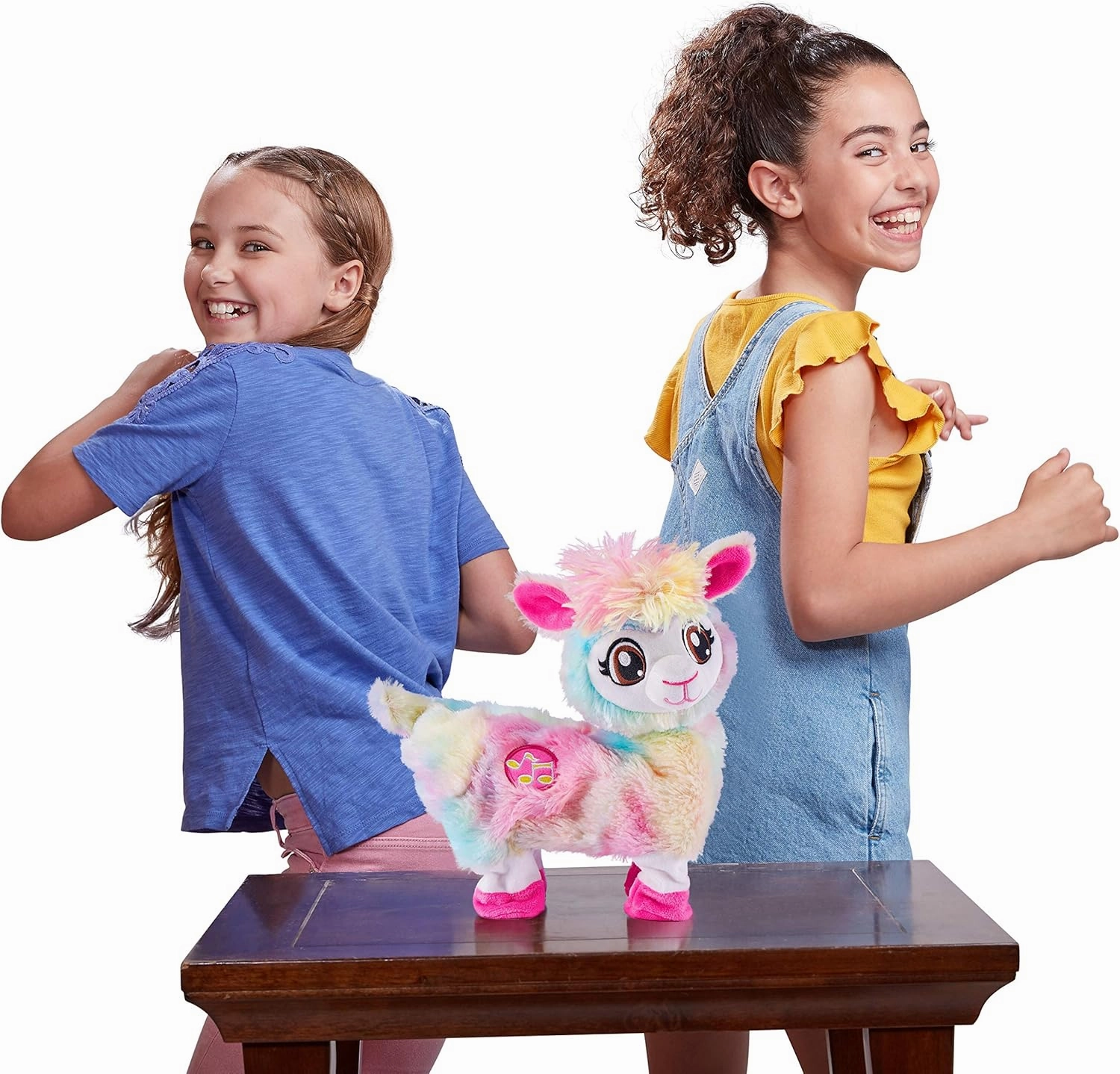 Pets Alive Rainbow Bonnie The Booty Shakin Llama Battery-Powered Dancing Robotic Toy by ZURU, 1 Count (Pack of 1)