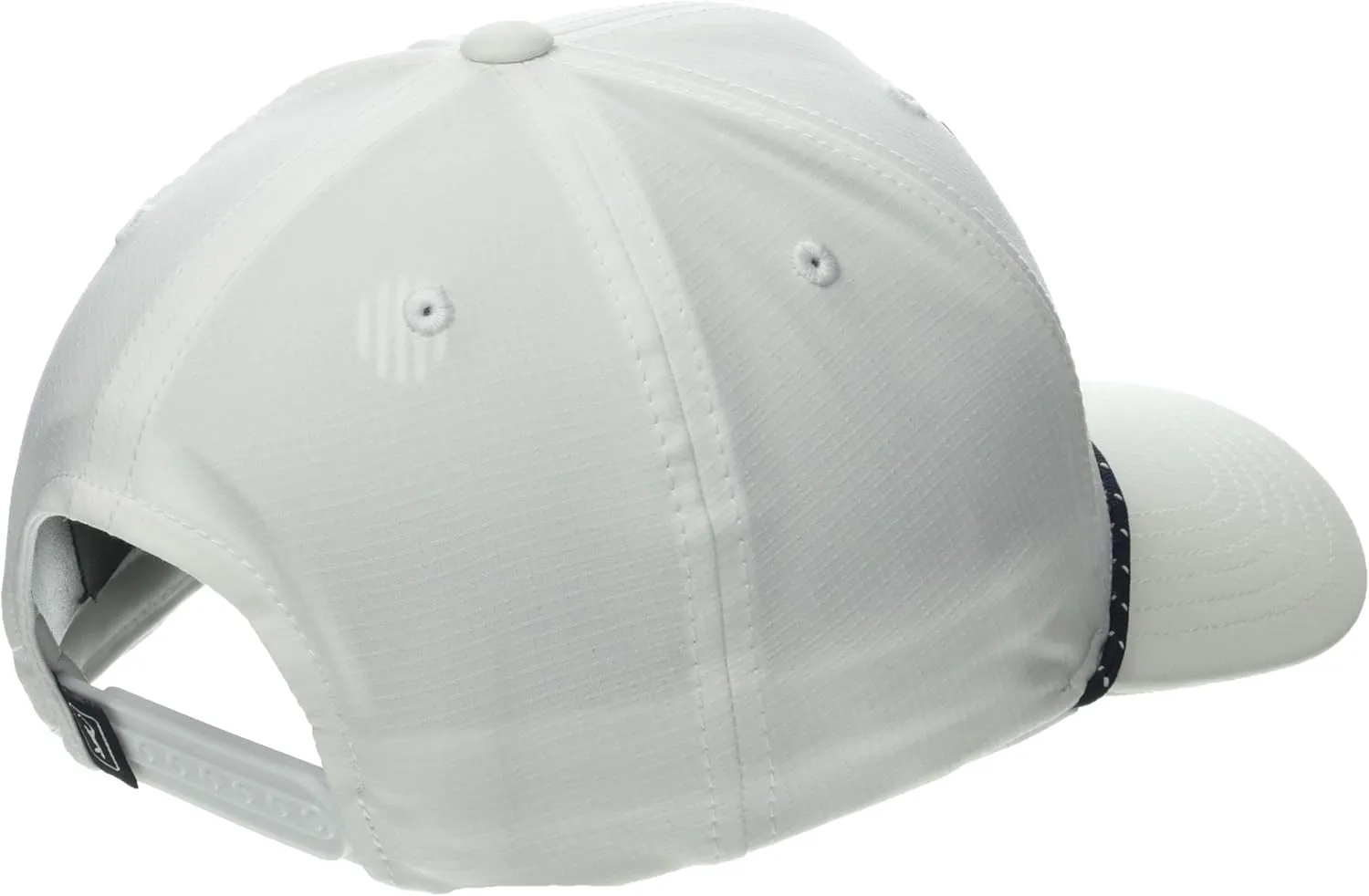 PGA TOUR Tee Time Script Golf Cap, Pre-Curved Visor, Ventilated and Durable, Performance Hats for Men