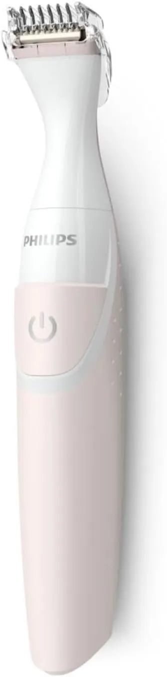Philips Beauty Women's Bikini Trimmer and Precision Trimmer Special Edition Bundle, BRT387/90,Pink and White