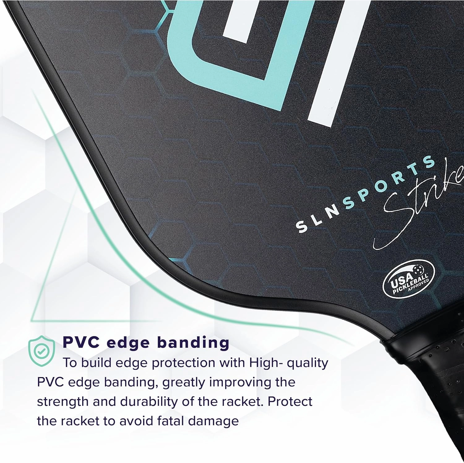 Pickleball Paddles | USAPA Approved Carbon Fiber Paddles/Fiberglass Pickleball Rackets Set or Single Paddle | Carrying Case, 4 Balls | Pickleball Raquets for Kids and Adults
