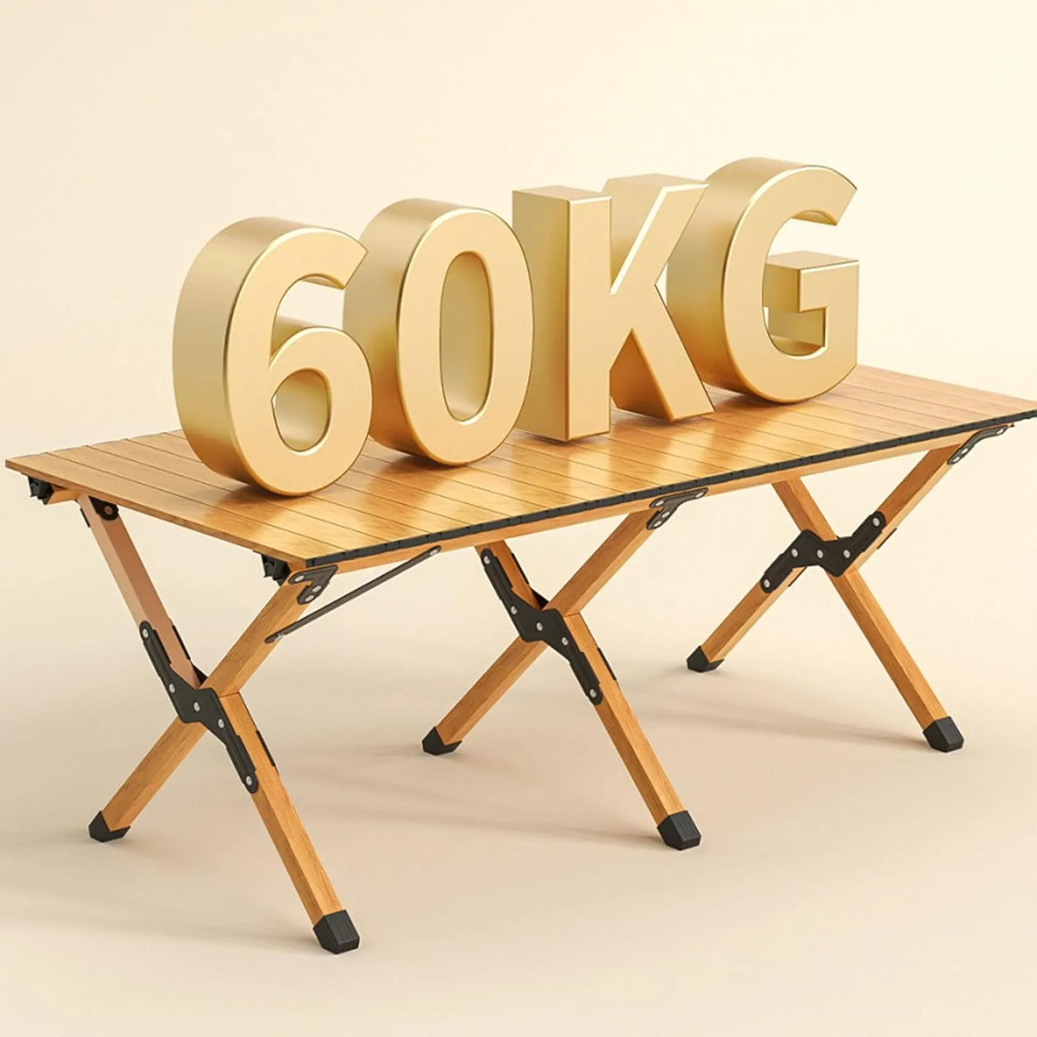 Picnic Table air Set of 3 Camping Table air with Aluminum Roll-up Backpacking Table and Lawn air Portable Folding Fur for Indoor Outdoor