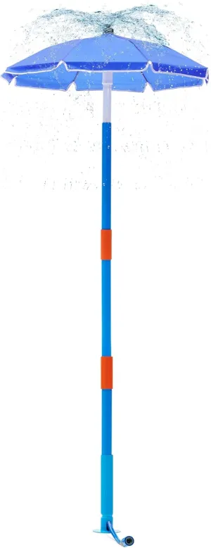 Play Umbrella Sprinkler for Kids - Outdoor Water Play Sprinklers, Toddler Outdoor Toys, Durable Backyard Water Park with Splash, Summer Toys for Kids, Fun Games for Adults/Family (Fountain Tower)