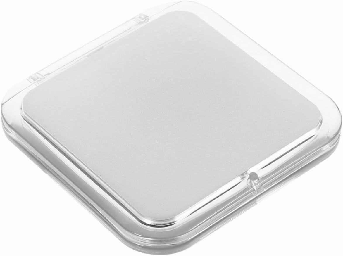 Portable Folding Makeup Mirror Mini Travel Small Mirror Double-Sided Square Shape Easy to Use