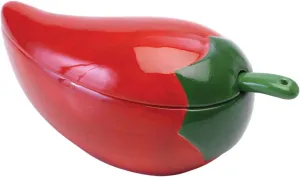 Prepworks by Progressive Salsa Bowl with Spoon - Great for Homemade Salsa and Pico De Gallo, Dips, Party foods, Condiments, Sauces and Toppings