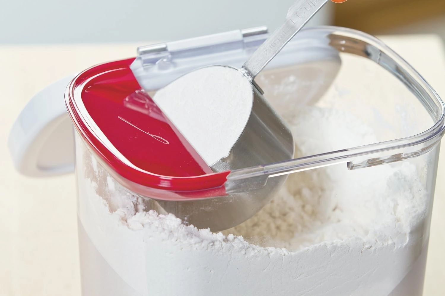 Progressive DKS-100 Prep Solutions by Flour Keeper with Built in Leveler