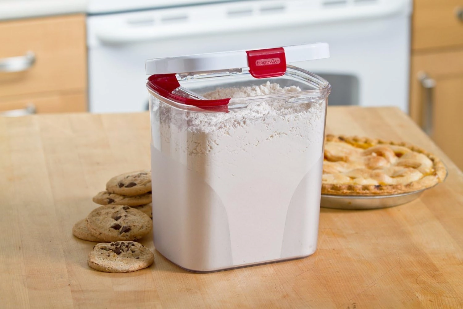 Progressive DKS-100 Prep Solutions by Flour Keeper with Built in Leveler