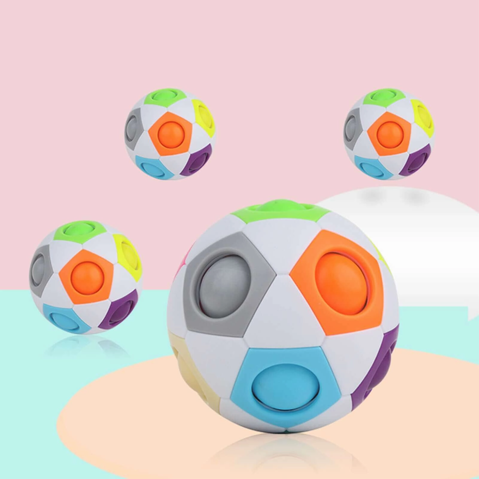 RainbowSphere™ High Elasticity Puzzle Ball