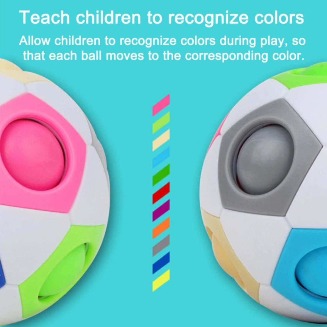 RainbowSphere™ High Elasticity Puzzle Ball